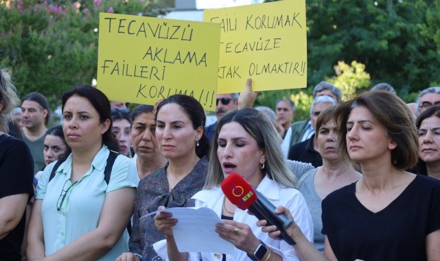 Şanlıurfa'da kadınlardan cinsel saldırı protestosu: "Failler ceza alana kadar susmayacağız"
