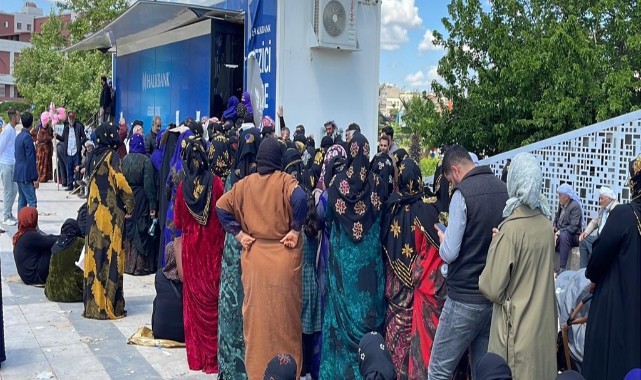 Şanlıurfa’da sosyal yardım kuyruğu