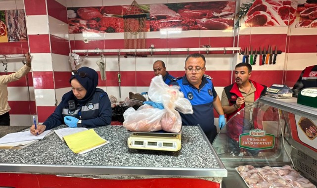 Şanlıurfa’da 170 kilo bozuk ete el konuldu, işletmeler mühürlendi