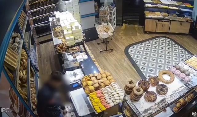 Şanlıurfa’da kasanın açık çıkması güvenlik kamerasıyla tespit edildi