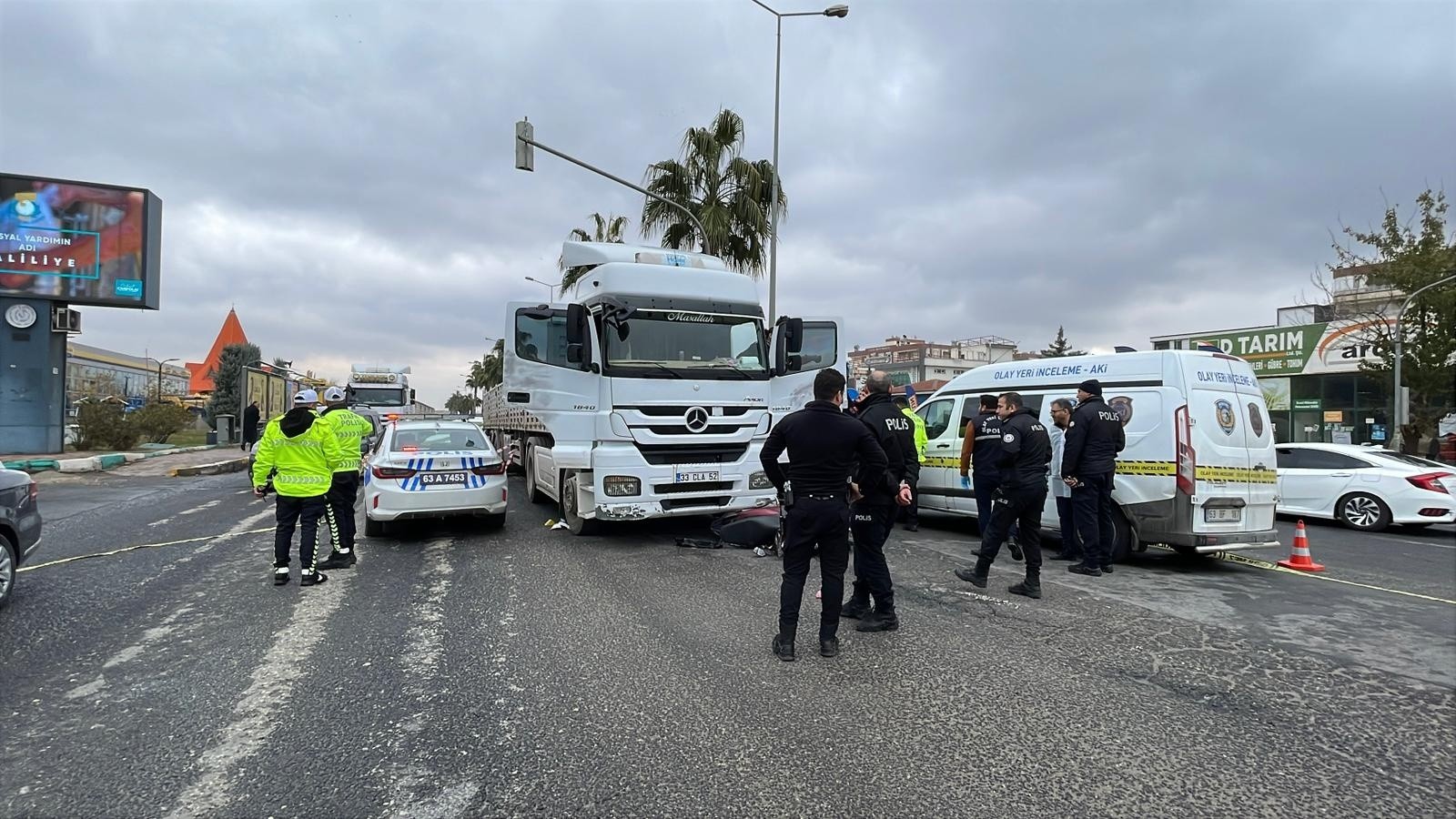 Şanlıurfa’da TIR ile motosiklet çarpıştı: 1 ölü
