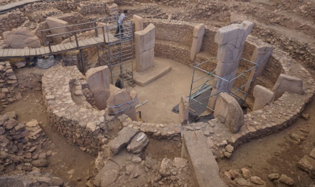 Göbeklitepe'de yeni kazılarda dörtgen planlı yapılar ortaya çıkarıldı