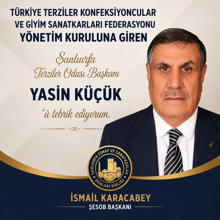 Şanlıurfa Esnafı Ankara’da Gücünü Artırdı:  Oda Başkanları Federasyonda görev aldı