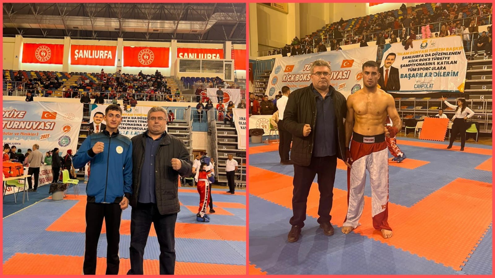 Haliliye Belediyespor’dan kick boksta 2 şampiyonluk