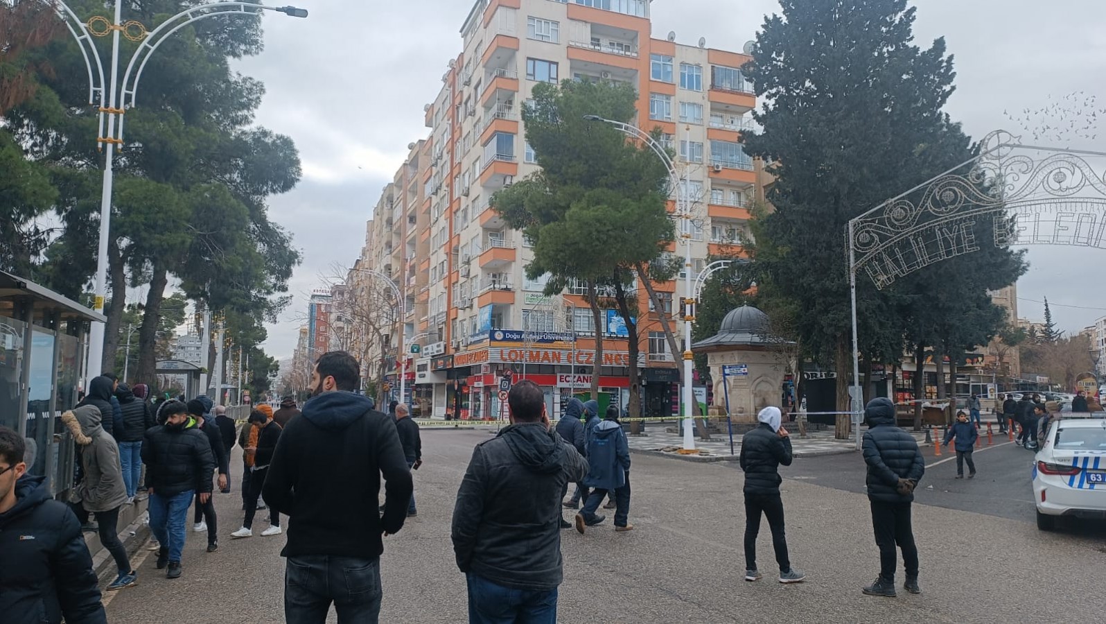 Haliliye’de binadan gelen sesler paniğe neden oldu