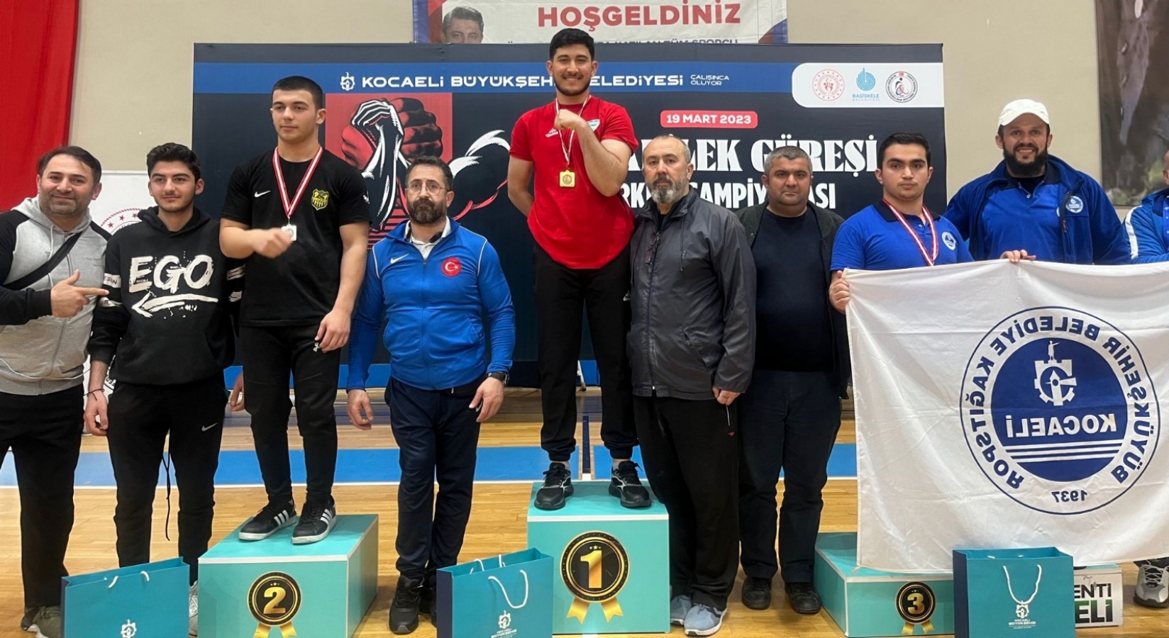 Haliliyeli sporcu namağlup Türkiye şampiyonu oldu