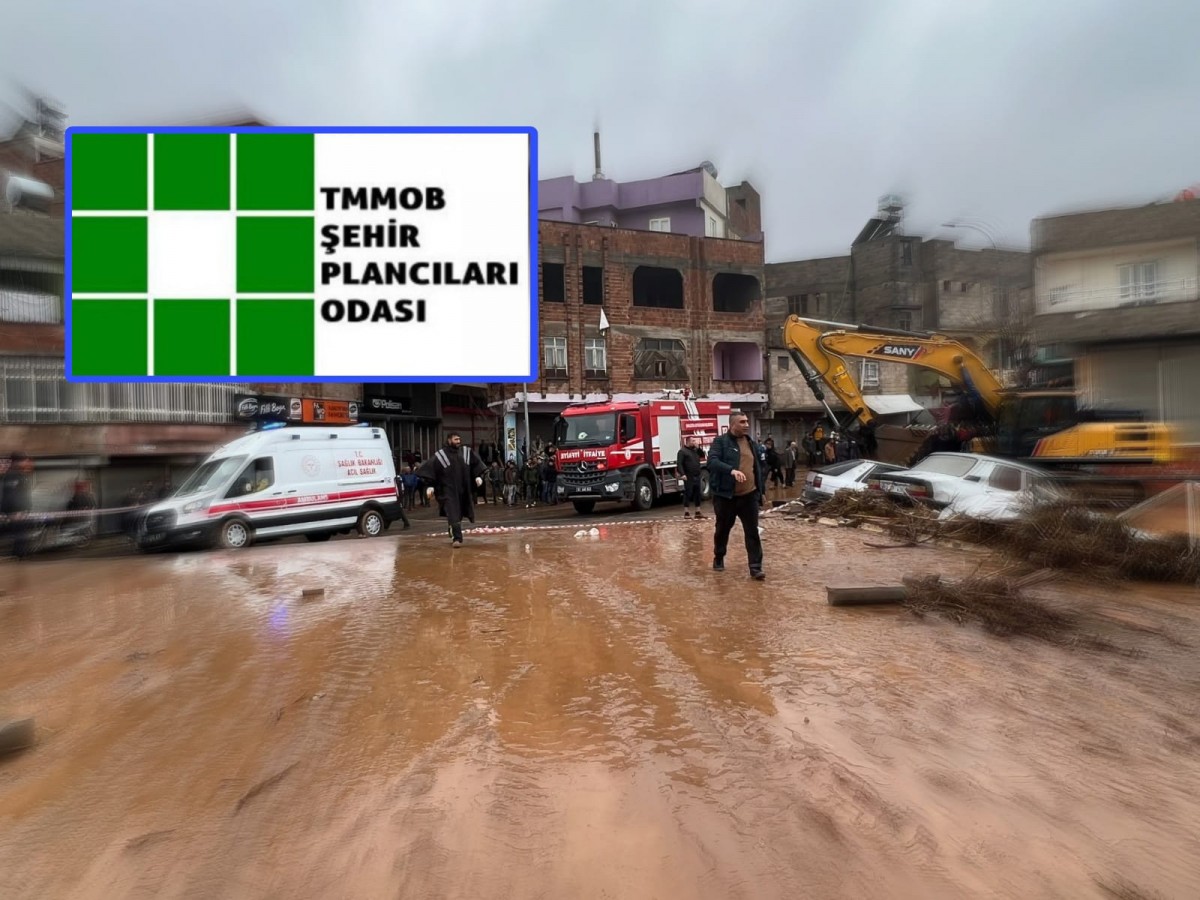 Şehir Plancıları Odası’ndan sel felaketi açıklaması!;