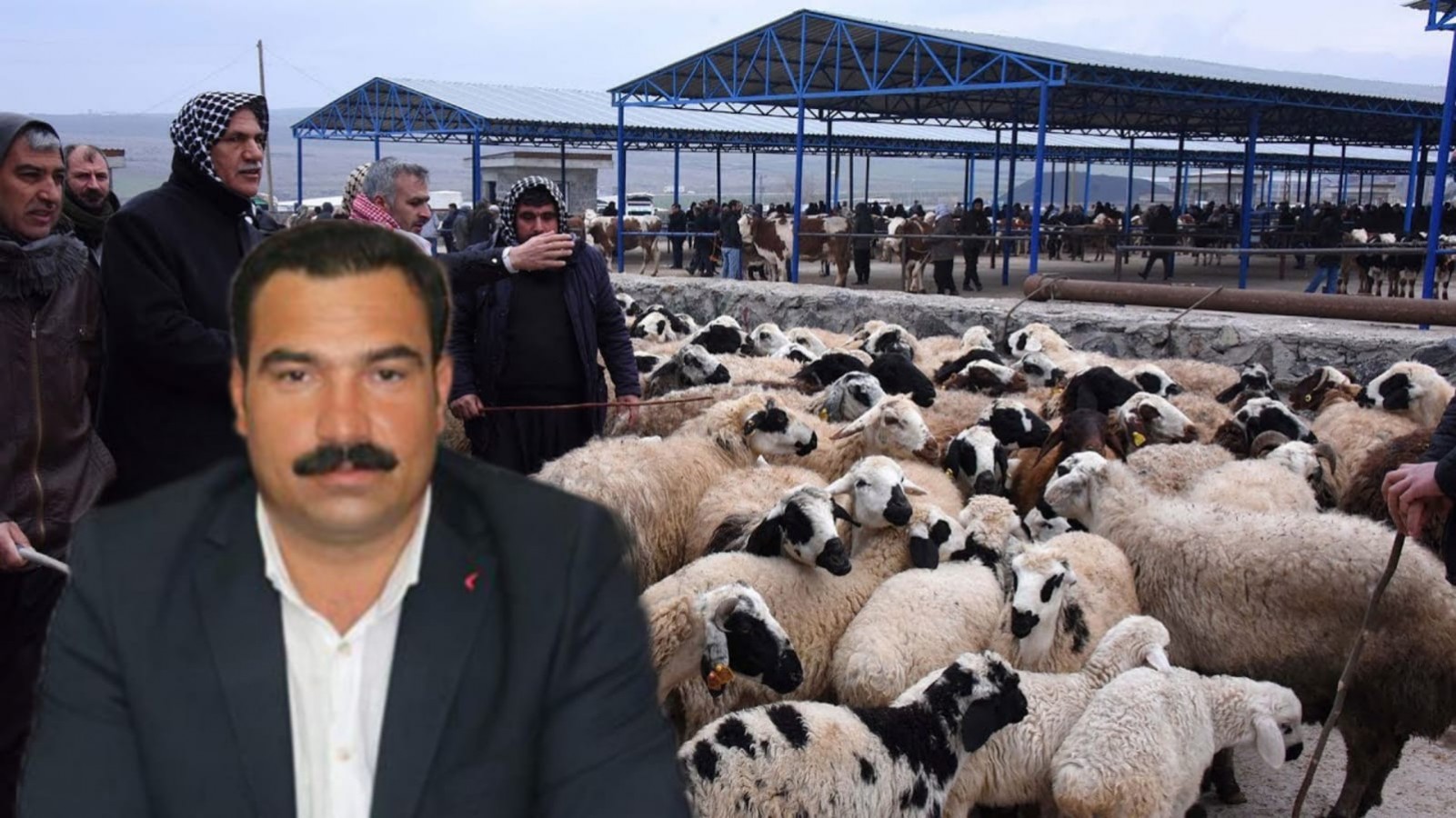Urfa’da canlı hayvan pazarı ikinci emre kadar kapatıldı;