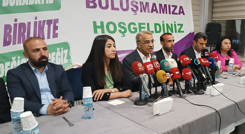 HDP’li Sancar Yeşil Sol Parti’nin Urfa’daki vekil sayısı hedefini açıkladı;