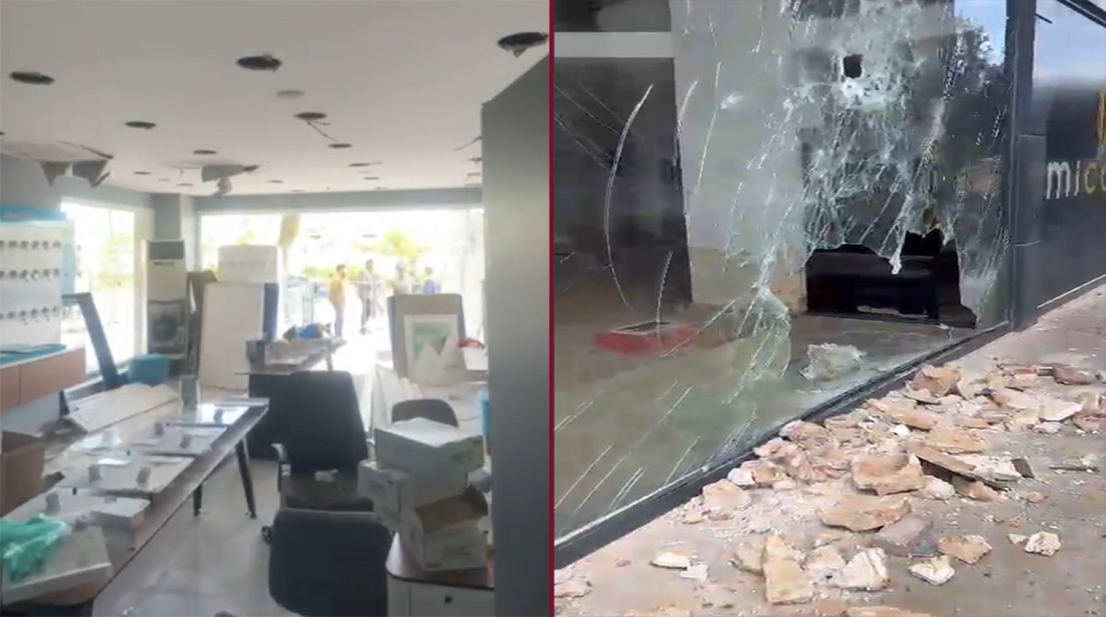 Şanlıurfa'da yıkımı bekleyen binalardaki hırsızlıklar sürüyor