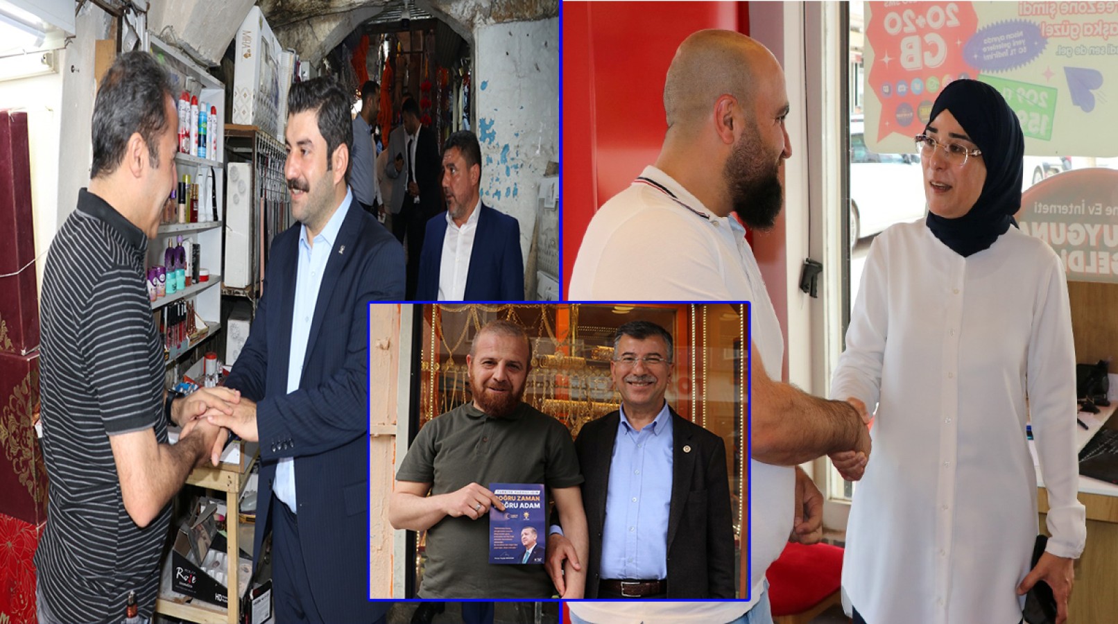AK Parti Şanlıurfa milletvekillerinin Erdoğan’a destek arayışı sürüyor;