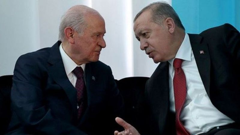 Cumhurbaşkanı Erdoğan, MHP lideri Bahçeli ile görüştü