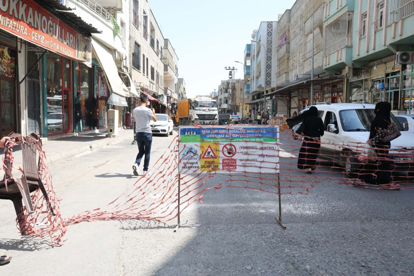 Eyyübiye’de evler doğal gazla tanışıyor