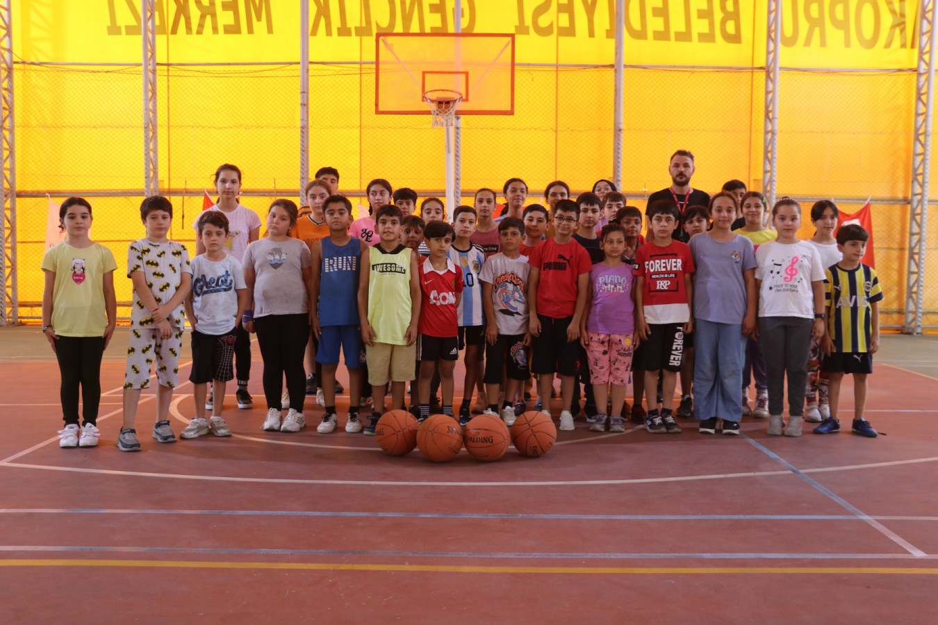 Karaköprü'de spor kursları çocukların uğrak yeri oldu