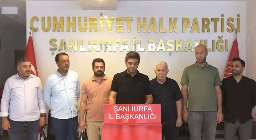 Urfa CHP'den zamlara tepki: İğneden ipliğe her şey zamlanacak