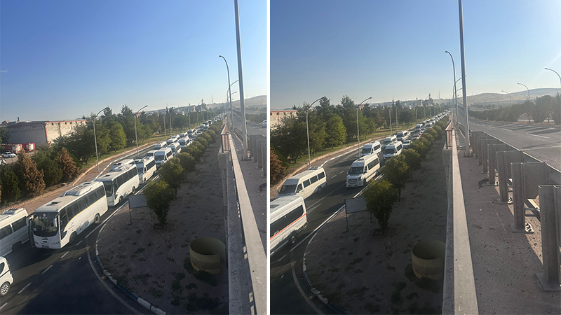 OSB’de trafik çilesi;