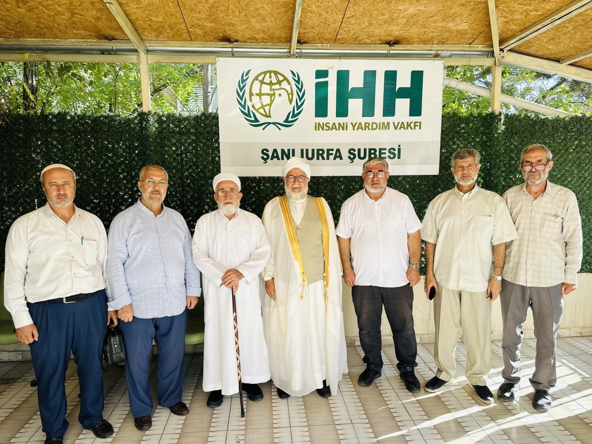 Suriye İslam Konseyi’nden İHH Başkanı Behçet Atila’ya taziye ziyareti