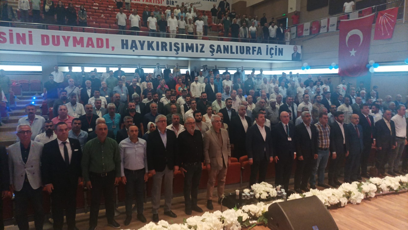 CHP Şanlıurfa İl Kongresi başladı