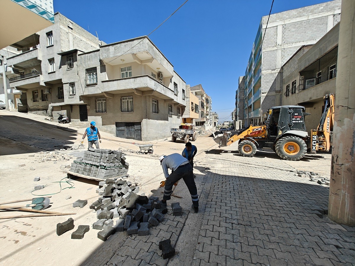 Eyyübiye’de kış öncesi sokak yenilemeleri tamamlanacak;