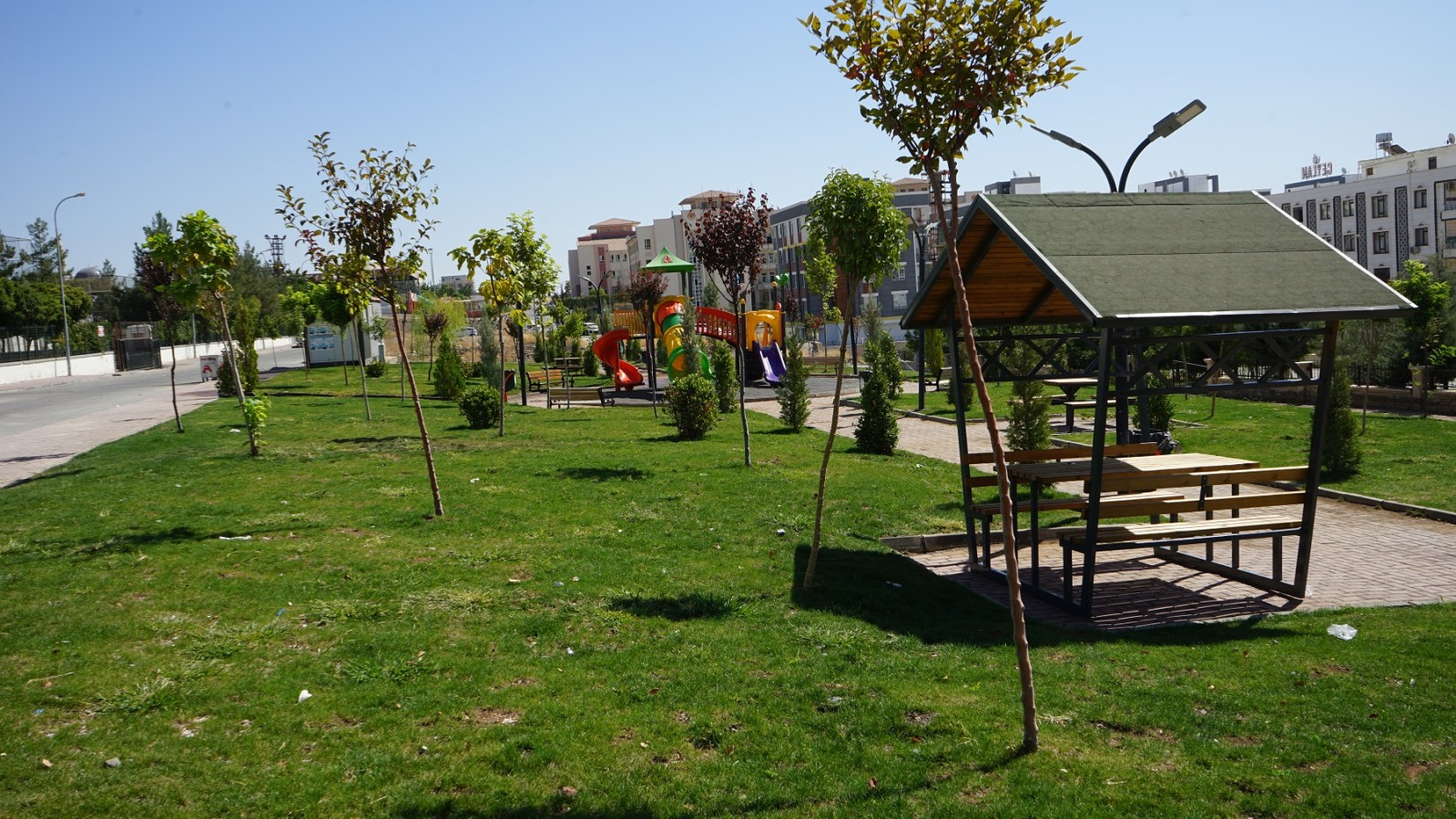 Karaköprü’ye yeni park kazandırıldı