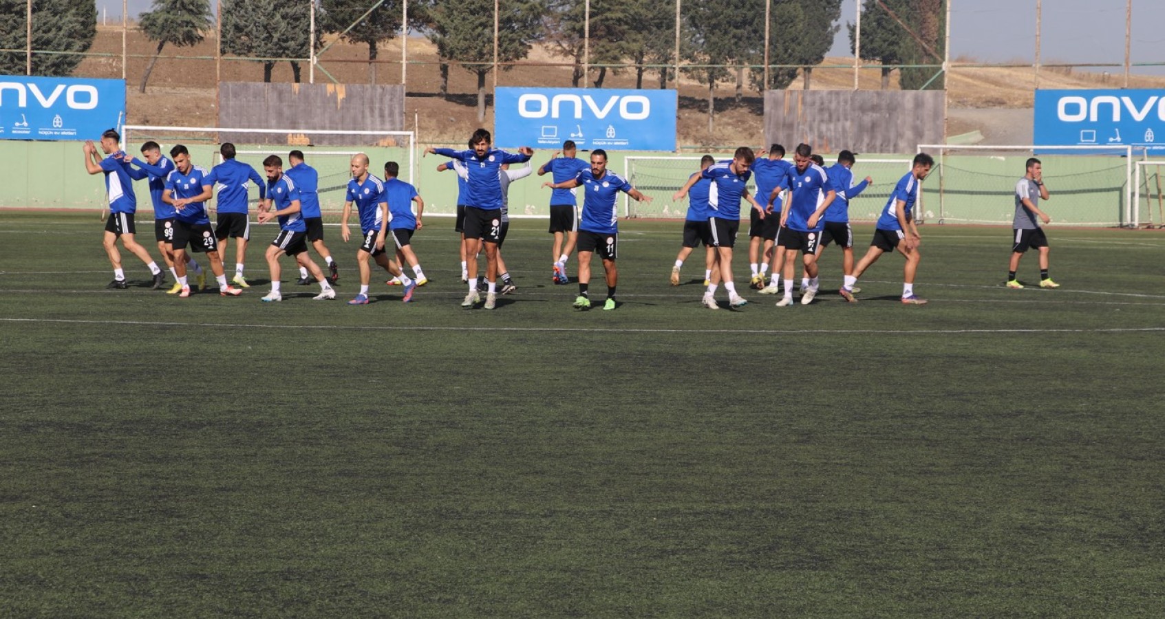 Şanlıurfa takımı Büyükçekmece Tepecikspor maçına hazır