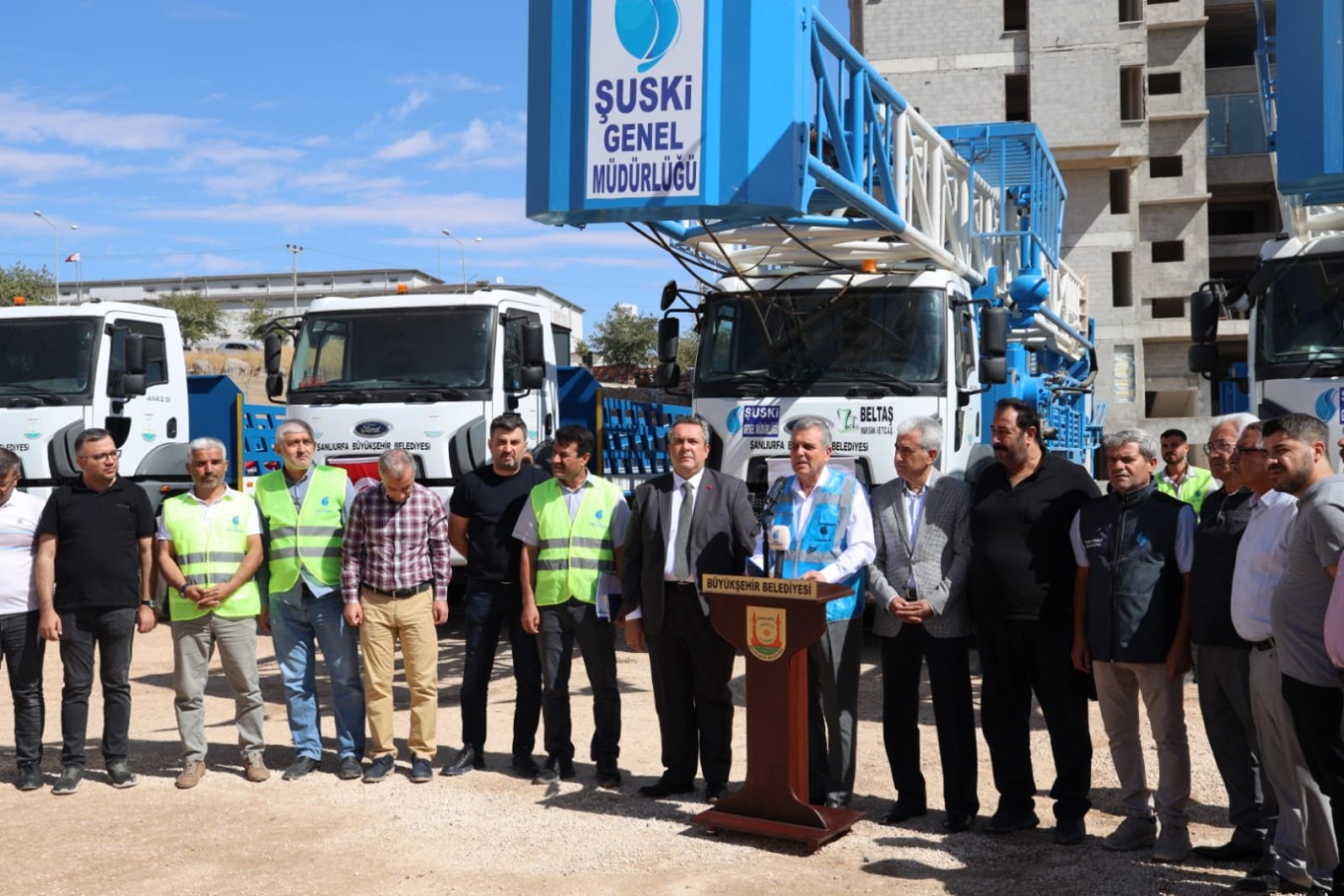 ŞUSKİ Genel Müdürlüğüne yeni araçlar eklendi