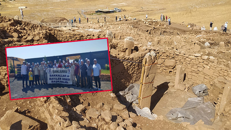 Urfa’daki bakkallar Karahantepe gezisiyle stres attı