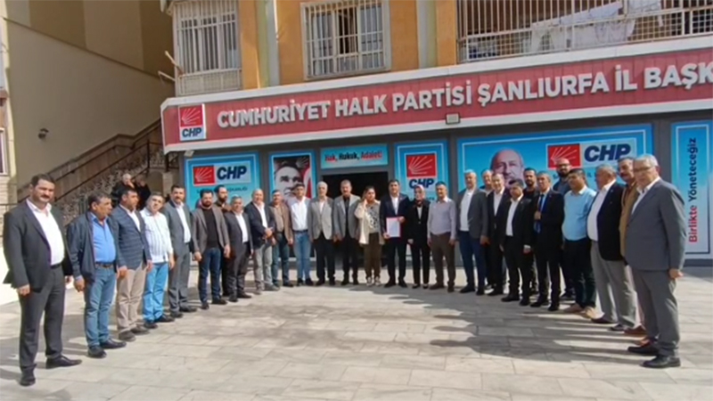 CHP Urfa teşkilatı Kılıçdaroğlu’nu destekleyecek
