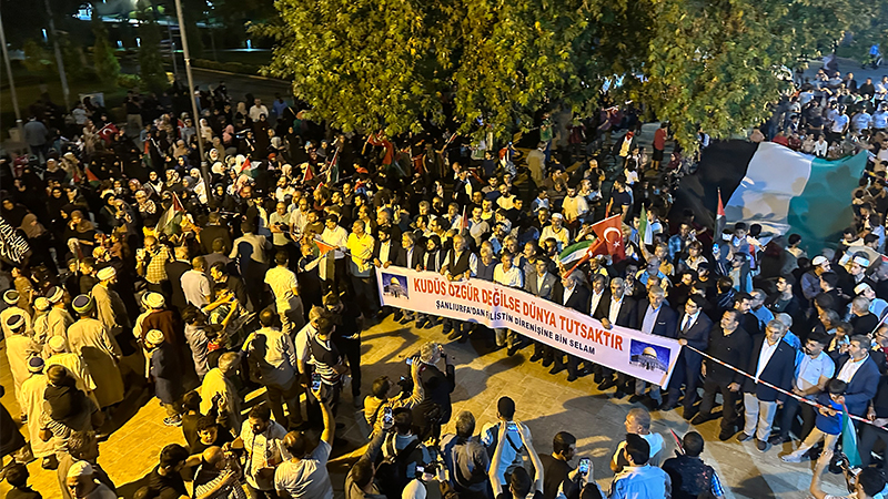 Şanlıurfa İHH’da Gazze’ye destek devam ediyor