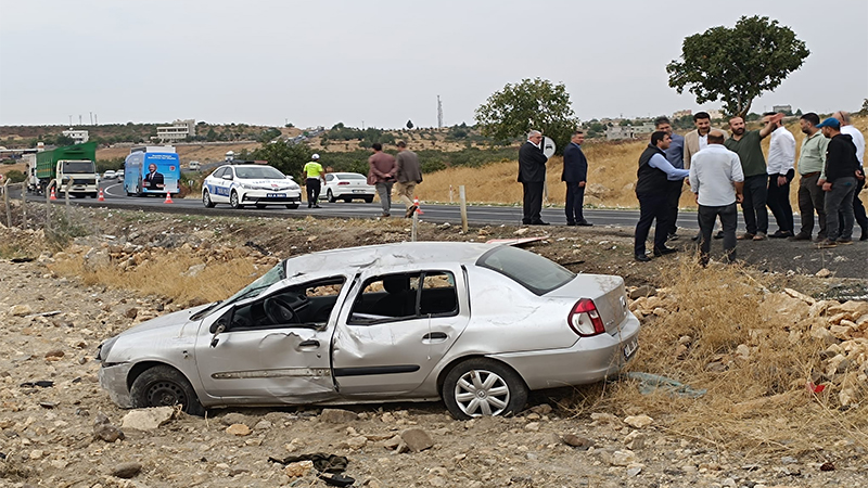 Urfa’da “ölüm yolunda” yine kaza