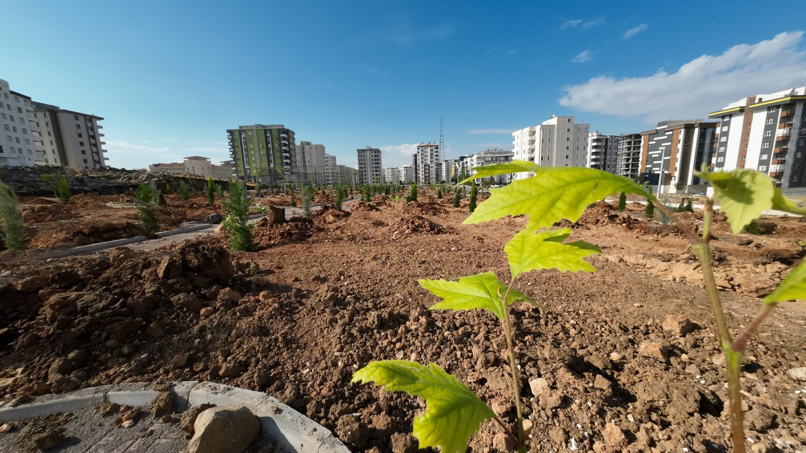 Doğukent'te 11 bin metrekarelik parkta sona doğru