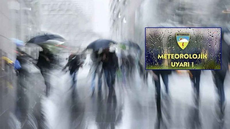 Meteoroloji'den Urfa'ya sağanak yağış uyarısı!