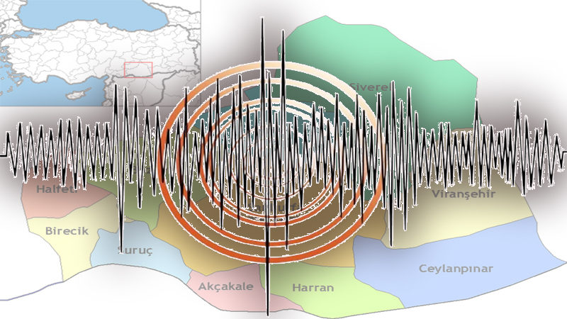 Şanlıurfa’da 1,7 büyüklüğünde deprem