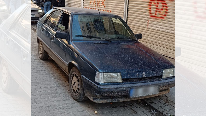 Şanlıurfa'da çalınan otomobil ele geçirildi