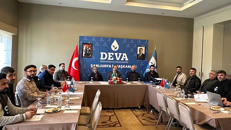 DEVA Partisi Şanlıurfa'da kendi logosuyla seçime girecek