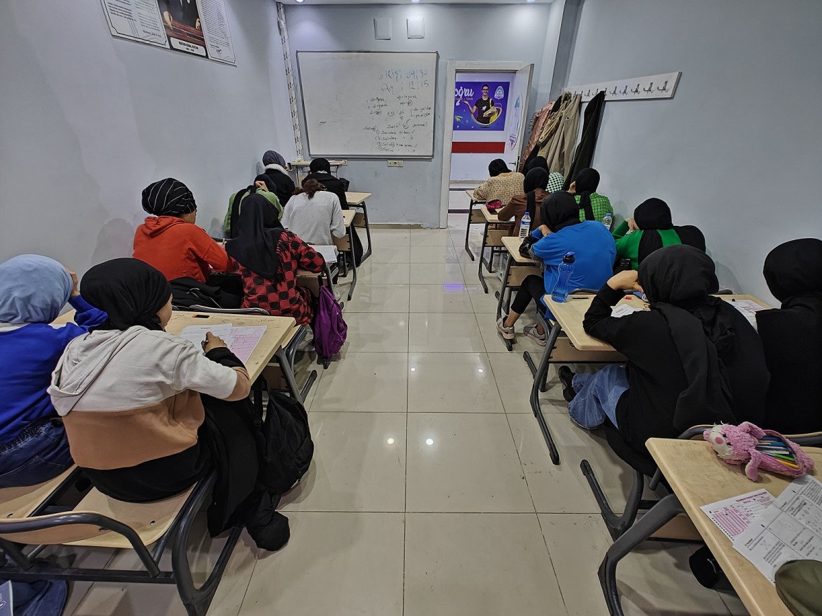 Eyyübiye’de gençler sınava hazırlanıyor