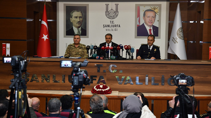 Şanlıurfa Valisi Şıldak'tan 10 Ocak Gazeteciler Günü Mesajı