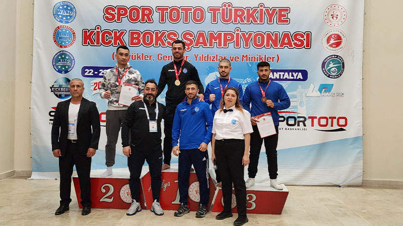 Viranşehir Belediyesi Kickboks Takımından gururlandıran başarı
