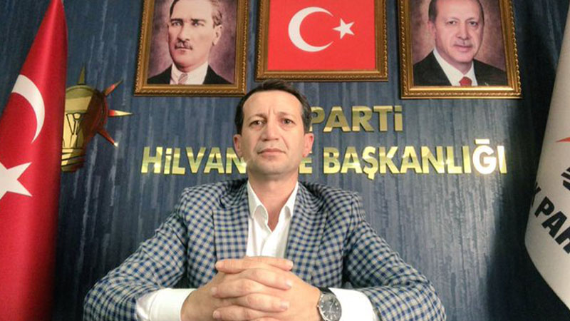 AK Parti Hilvan İlçe Başkanı istifa etti;