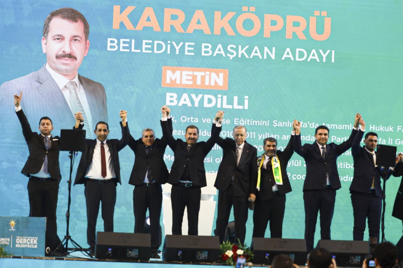 AK Parti Karaköprü İlçe Başkanı görevden alındı;