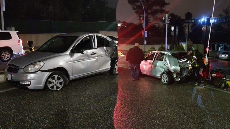 Şanlıurfa'da zincirleme trafik kazası: 2 yaralı;