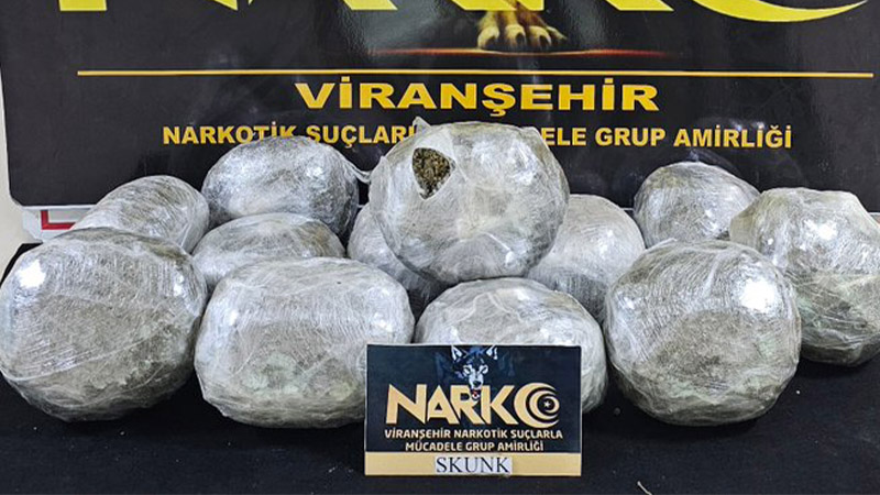 Viranşehir'de uyuşturucu operasyonu: 4 gözaltı;