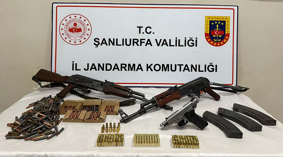 Şanlıurfa’da silah kaçakçılarına operasyon: 4 gözaltı!;