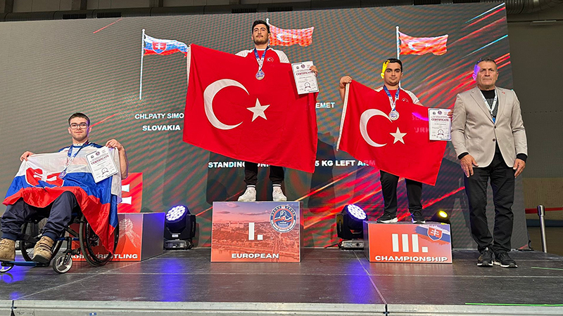 Şanlıurfalı Abdulsemet Ocakoğlu Avrupa şampiyonu oldu