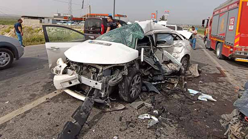 Şanlıurfa’nın 2023 trafik kazası bilançosu açıklandı;