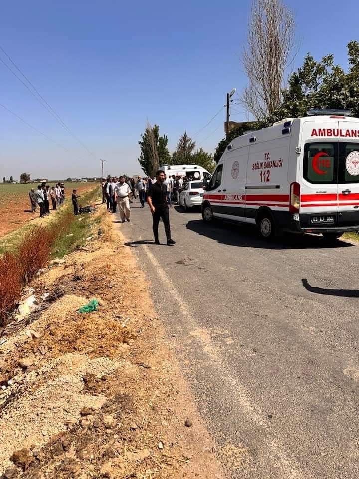 Harran’da trafik kazası: 2 yaralı;