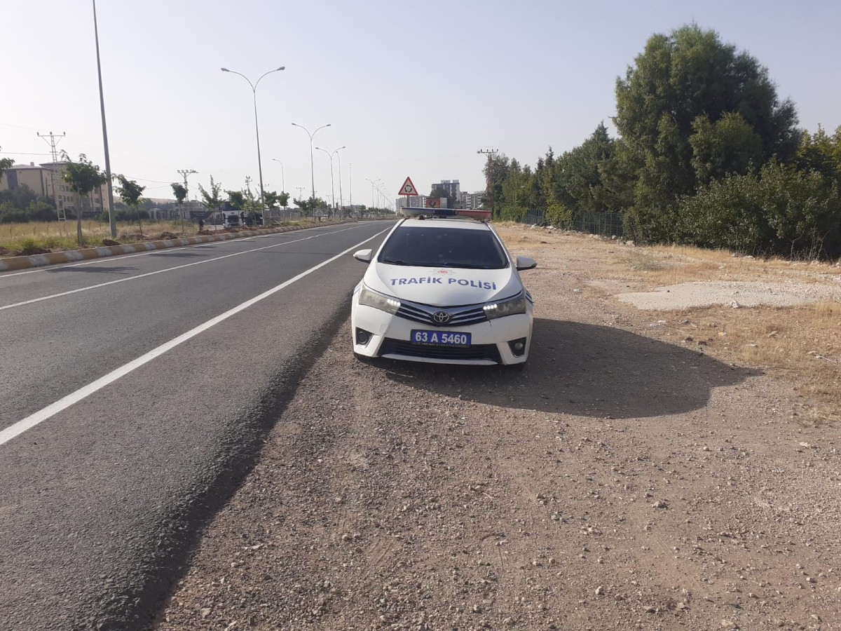 Şanlıurfa'da radar denetimi sürüyor;