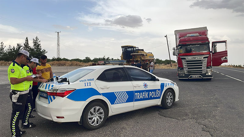 Şanlıurfa’da 51 araç trafikten men edildi