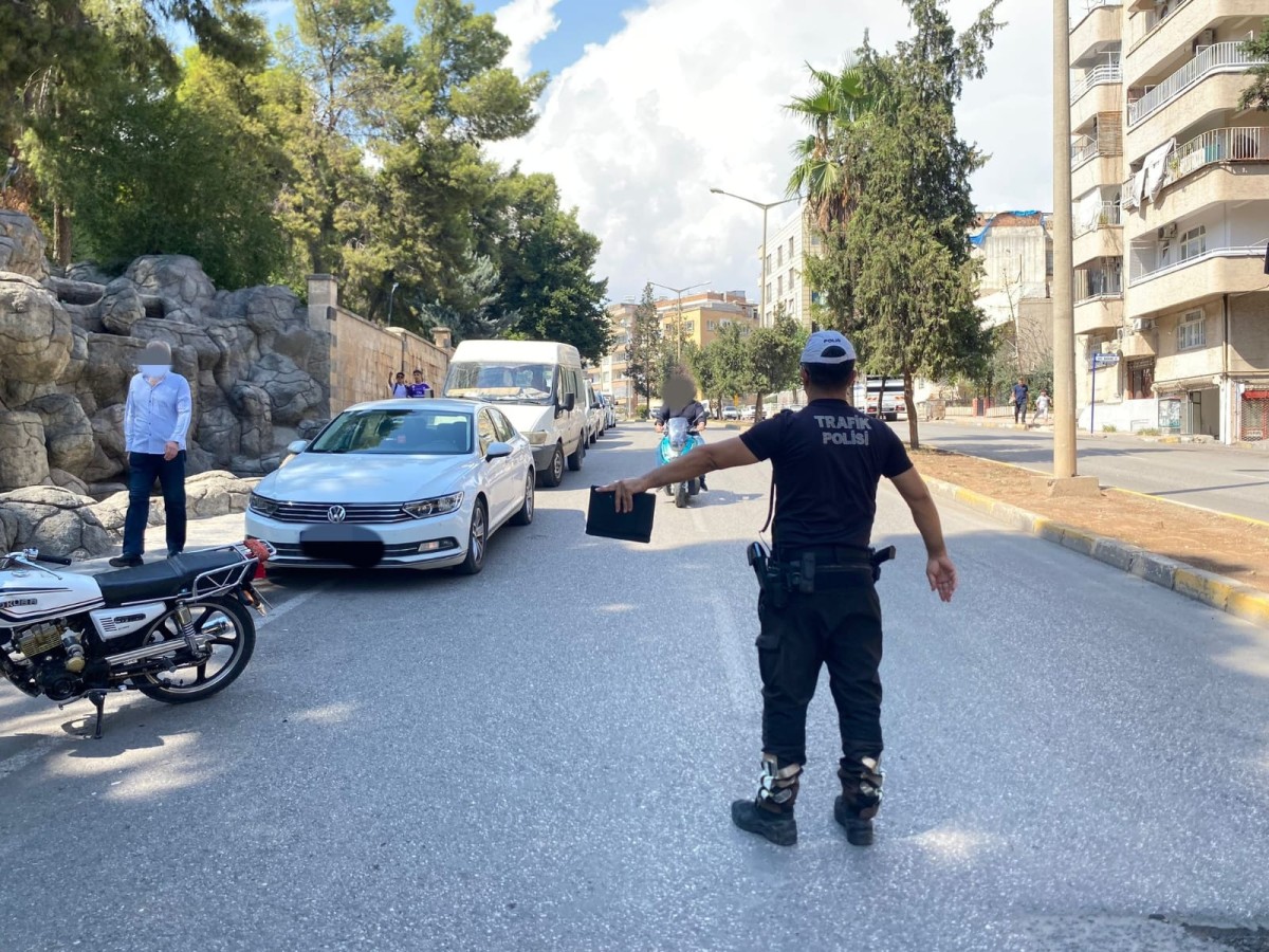 Şanlıurfa'da motosiklet denetimleri sıkılaştırıldı