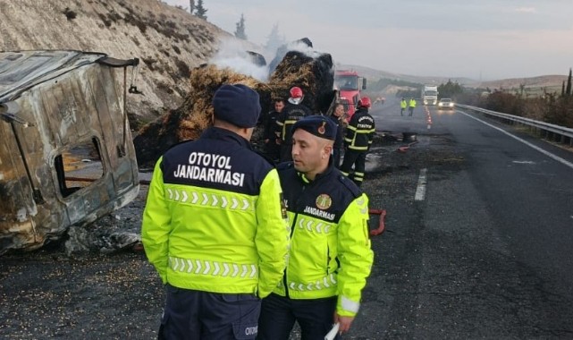 Şanlıurfa’da TIR, öndeki TIR’a çarptı: 1 ölü